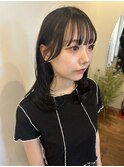 【韓国女さん!】暗髪×お顔周りレイヤー