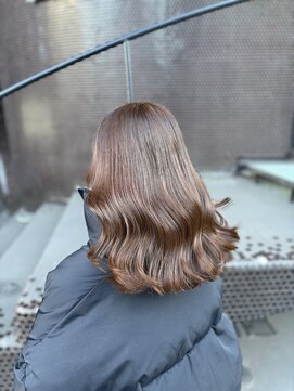 アオ(ao.) チョコブラウン/髪質改善/ブリーチなし