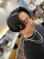 スタイル 大竹(STYLE)&nbsp;センターパート／刈り上げ￥毛流れパーマ￥ニュアンスパーマ