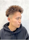 ツイストパーマ/ベリーショート/フェード