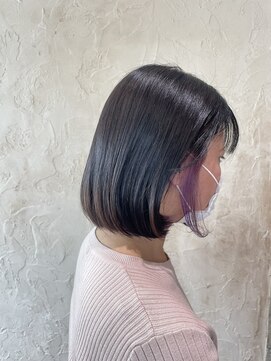 美容室 ホーム オアシス店(home) ボブ×インナー