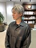 【men's専用】ブリーチ＋カラー［ケアブリーチ］￥13,500