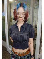 レコ 渋谷(LECO)&nbsp;デザインカラールーツカラーワインレッドブルーデザイン