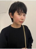シンプルショート/矢谷/enu烏丸/京都美容室