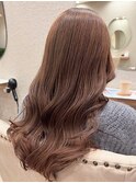 艶髪ウェーブ/髪質改善/透明感/ミルクティーアッシュブラウン