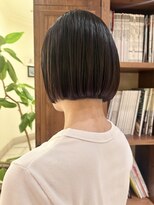 ビュートリアム265(BEAUTRIUM 265)&nbsp;★アッシュブラウン/切りっぱなしボブ/艶髪/前髪/パツッとボブ