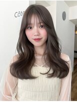 コート 表参道(Cote)&nbsp;美髪レイヤー/顔周りレイヤー/シアーグレージュ