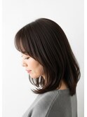 大人ミディアムボブ
