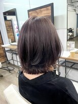 ルアン 上通り(ruen)&nbsp;レイヤーボブ　ボブウルフ　レイヤーカット　大人上品　熊本