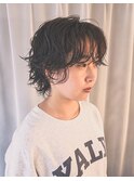 マッシュウルフ/ショートレイヤー/レイヤーパーマ