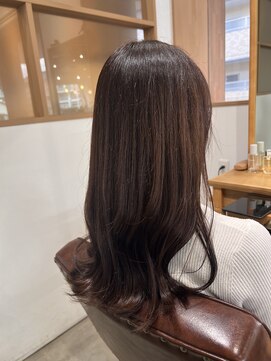 サロン(SALON) 始めやすい暖色。バイオレットピンクカラー