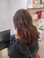 ジュノ イオンモール香椎浜店(Juno) レイヤースタイル × ピンクグラデーションカラー