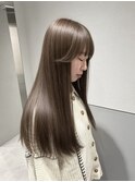 グレージュブラウン/髪質改善トリートメント
