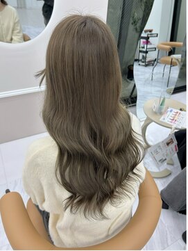 ディスイズ(thisis) 【thisis】オリーブベージュ/韓国風/レイヤーカット