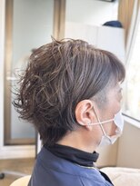 シュヴー 築地(CHEVEUX)&nbsp;明るい白髪染め/白髪ぼかし/丸みショート/40代/50代/60代/