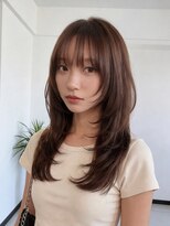 シエル バイ ケンジ 登戸 生田(CIEL by KENJE) 生田小顔くびれレイヤー/韓国ロング