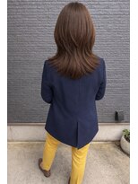 ヘアアンドビューティー クローバー(Hair&Beauty Clover)&nbsp;ニュアンスレイヤー×外ハネ・ミディアム