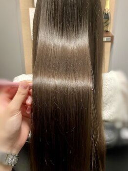 エスポワール(Espoir)の写真/触れた瞬間わかる、極上の髪質改善トリートメント!感動のツヤ髪へパサつき卒業。まとまる美髪体験!