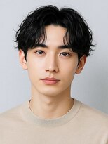 ロカ バイ ティアトロ ヘア サロン(ROCA by teatro hair salon) ニュアンスパーマ マッシュショート ツーブロック パーマ