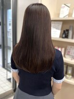 イロウ 天神大名店(IROW) ショコラブラウン 髪質改善 前髪カット 透明感カラー 20代 美髪