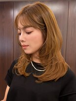 アビー(ABBEY)&nbsp;ミディアムレイヤー大人可愛い