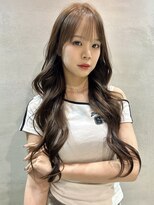 レーヴバイロンド 仙台(Reve by Lond) 髪質改善縮毛矯正レイヤーカット顔まわりミルクブラウン韓国仙台