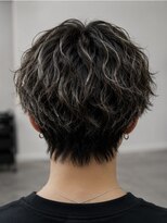 メンズ ドルチェ(men's Dolce) 波巻きスパイラルパーマ×ハイライトカラー