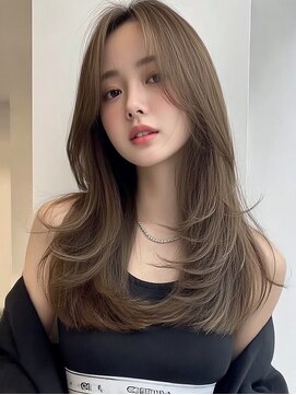 ロッソ ヘアアンドスパ 北千住店(Rosso Hair&SPA) 顔まわりレイヤーロング【北千住】