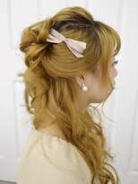 プレスト ベル 三宮 駅前店(Presto belle)&nbsp;【プレストベル】 ルーズなハーフアップ C-21