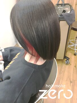 ヘアメイクゼロ 坂戸駅前店(hairmake zero) インナーカラー