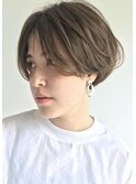 ３０代　前髪長め　大人可愛い　マッシュショート