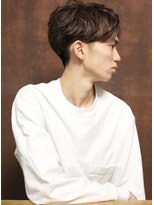 大人のセンターパートショート