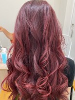 シェルビー 新宿(SHELBe)&nbsp;暗めカラー×ローズピンク[新宿/ヘッドスパ/髪質改善]