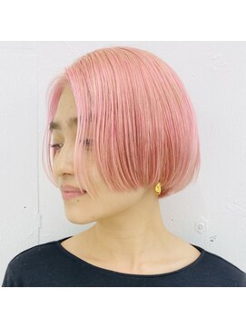 クク(QUQU) シアーピンクボブ