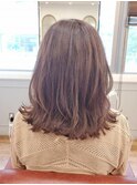 柔らかなミディアムヘア☆