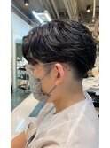 大人男子ニュアンスパーマ