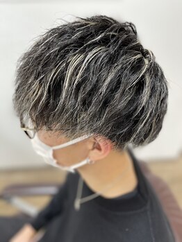 ミオスタイル 児島支所前店(MIOSTYLE)の写真/【新規/男性限定】カット＋シェービング＋スキャルプ¥4500☆血行を促進するマッサージもオススメです！