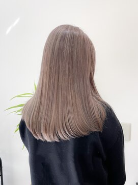 ロビー(LOBBY) ハイトーンミルクティーカラー☆