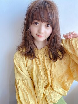 TJ天気予報 7t 滝の水店 イエベ★ブラウンカールStyle