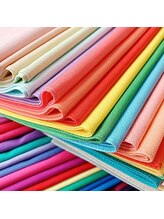 今、話題のパーソナルカラー診断の資格保有スタッフ在籍☆