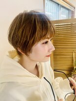 リノ 吉祥寺(Lino kichijoji)&nbsp;【Lino  kichijoji  本間】ひし形小顔ショート