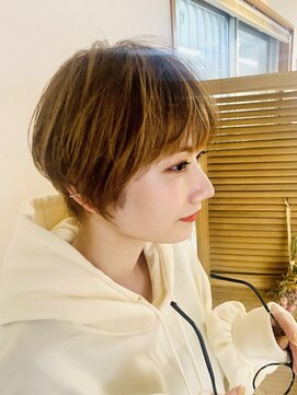 リノ 吉祥寺(Lino kichijoji) 【Lino  kichijoji  本間】ひし形小顔ショート