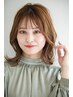 【上質の艶髪に♪】カット+AVEDAカラー+髪質改善FLOWDIA Tr　19100→15800