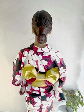 リムネ(RIMUNE) 浴衣着付け＋ローシニョンアップ