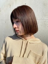 ティール 代々木上原(Teal)&nbsp;ボブ×グレージュ×シルキーカラー