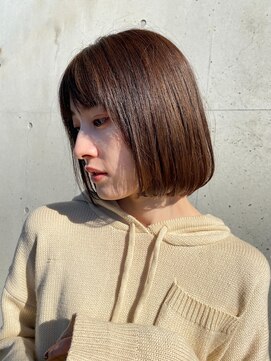 ティール 代々木上原(Teal) ボブ×グレージュ×シルキーカラー