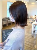 ベージュ×イヤリングカラー