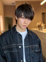 ガーデンヨコハマエスト(GARDEN YOKOHAMA est)&nbsp;アッシュブラック　カルマパーマ　マッシュ　ショート