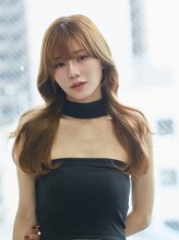 ドットモーダ  町田店(dot. mooda) 【艶カラー×顔周りカット】韓国/韓国ヘア/町田/町田駅/学割