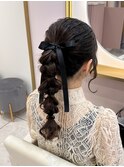 ポニーあみ下ろし